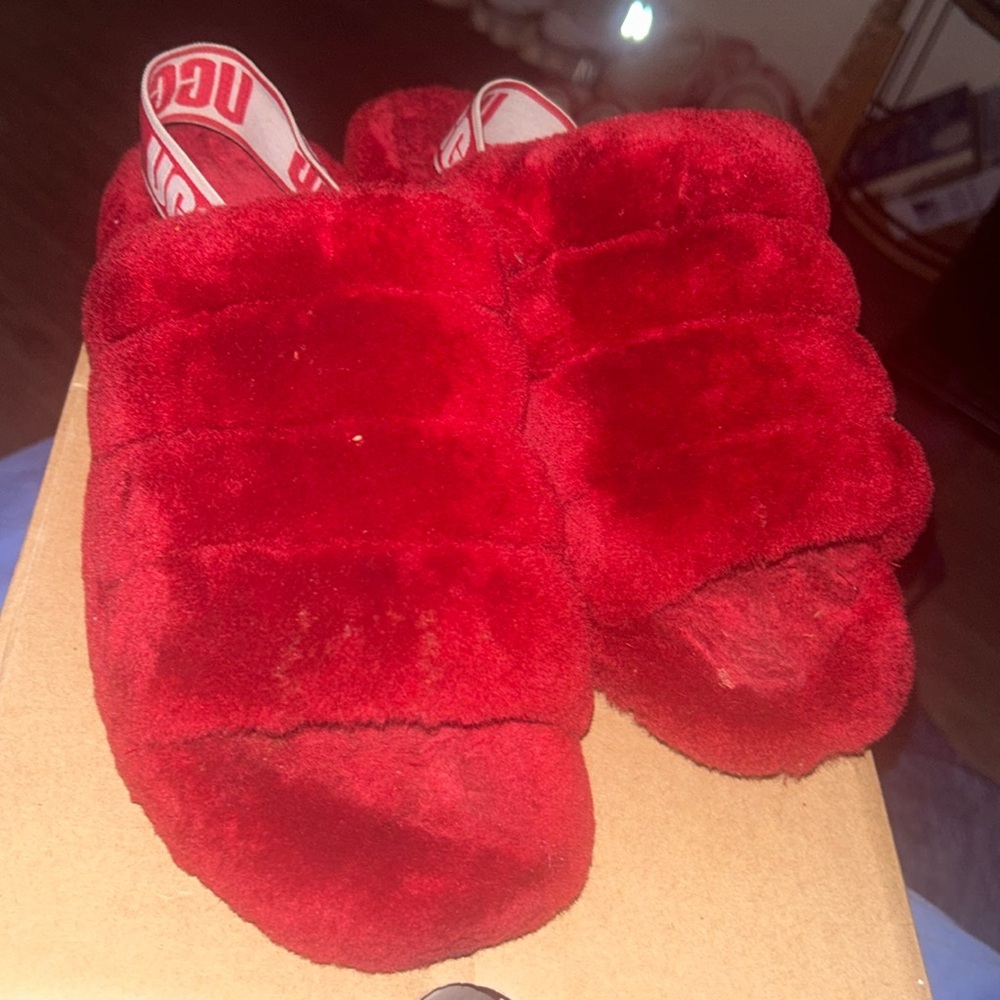 Ugg red slippers
